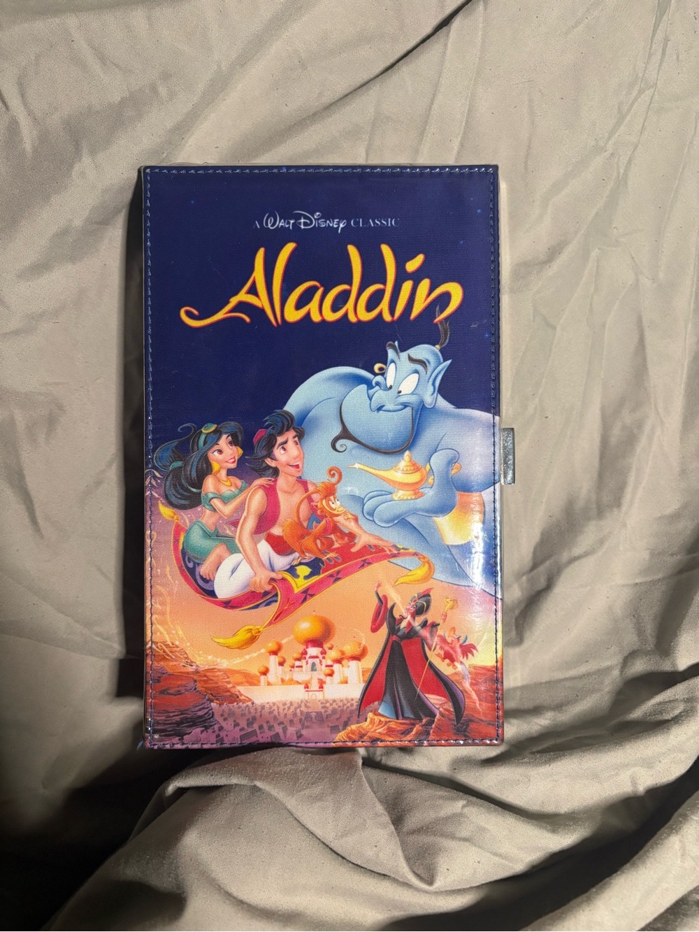 Disney Aladdin Novelty VHS Clutch Pourse